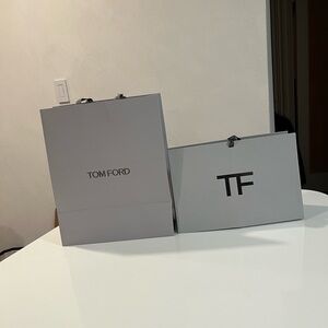 Tom Ford 2 Elegant Empty Bags